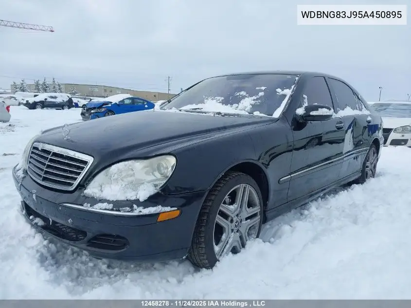 WDBNG83J95A450895 2005 Mercedes-Benz S 430 Lwb 4Matic/Swb 4Matic