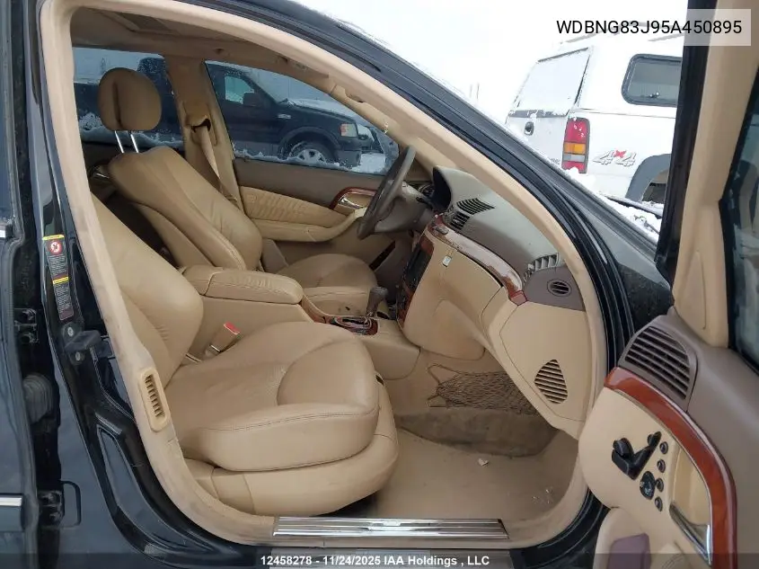 WDBNG83J95A450895 2005 Mercedes-Benz S 430 Lwb 4Matic/Swb 4Matic