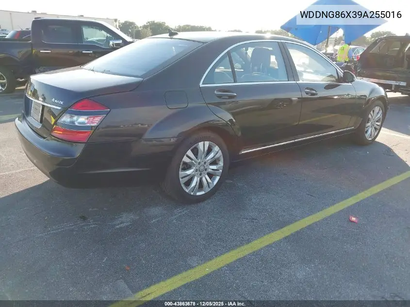 WDDNG86X39A255016 2009 Mercedes-Benz S 550 4Matic