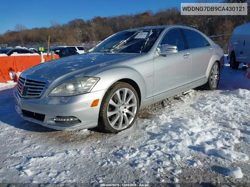 WDDNG7DB9CA430121 2012 Mercedes-Benz S 550
