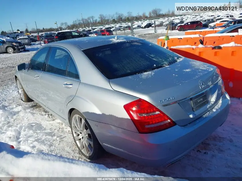 WDDNG7DB9CA430121 2012 Mercedes-Benz S 550