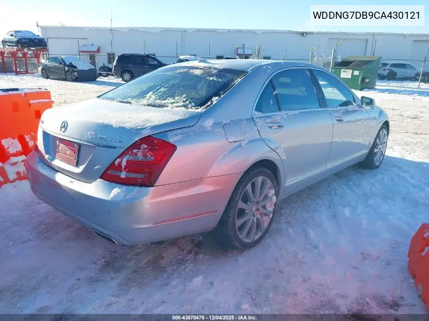 WDDNG7DB9CA430121 2012 Mercedes-Benz S 550