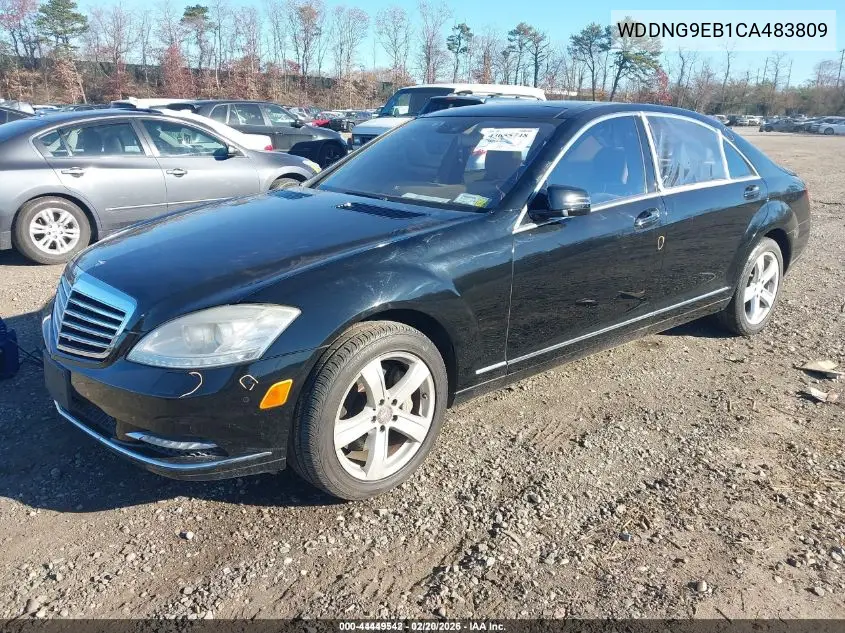 WDDNG9EB1CA483809 2012 Mercedes-Benz S 550 4Matic