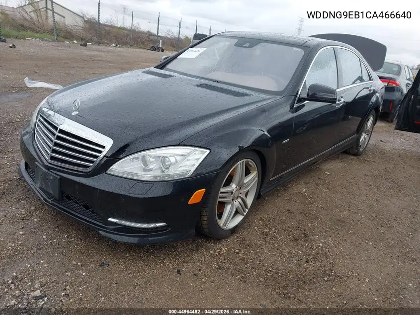 2012 Mercedes-Benz S 550 4Matic VIN: WDDNG9EB1CA466640 Lot: 44964482