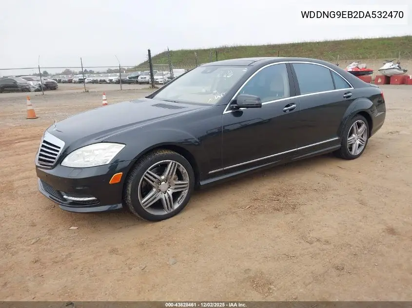 WDDNG9EB2DA532470 2013 Mercedes-Benz S 550 4Matic