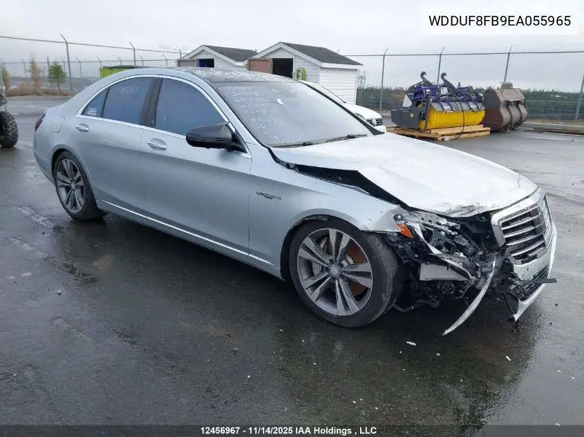 WDDUF8FB9EA055965 2014 Mercedes-Benz S 550 4Matic