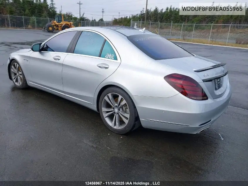 WDDUF8FB9EA055965 2014 Mercedes-Benz S 550 4Matic