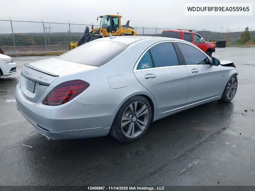 WDDUF8FB9EA055965 2014 Mercedes-Benz S 550 4Matic