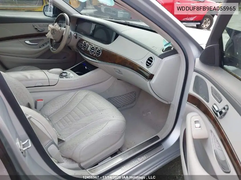 WDDUF8FB9EA055965 2014 Mercedes-Benz S 550 4Matic