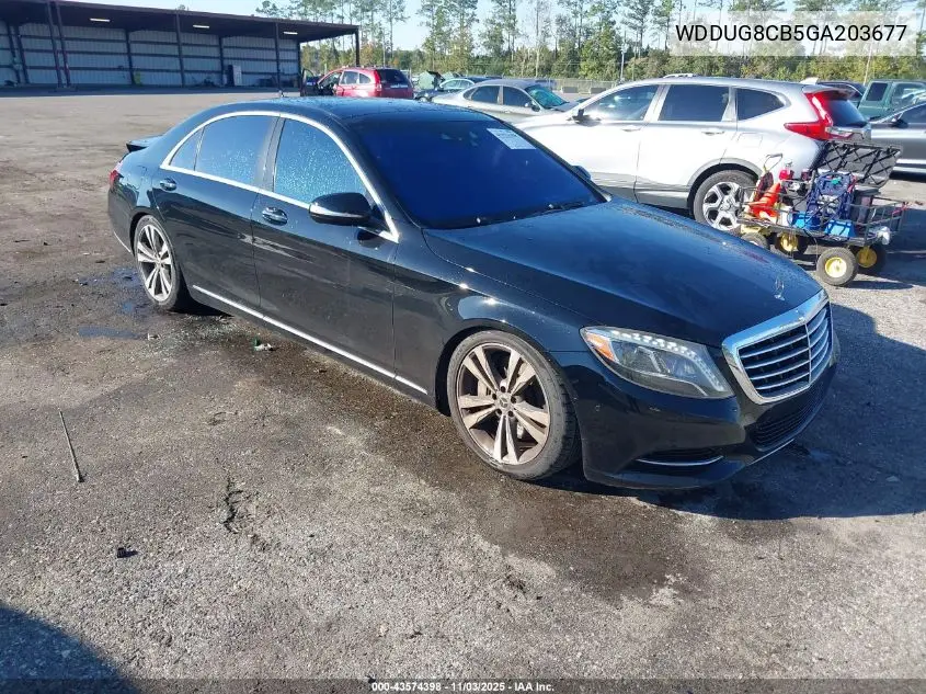 WDDUG8CB5GA203677 2016 Mercedes-Benz S 550