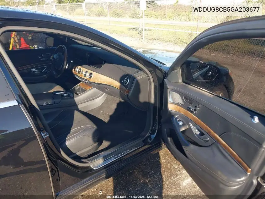 WDDUG8CB5GA203677 2016 Mercedes-Benz S 550