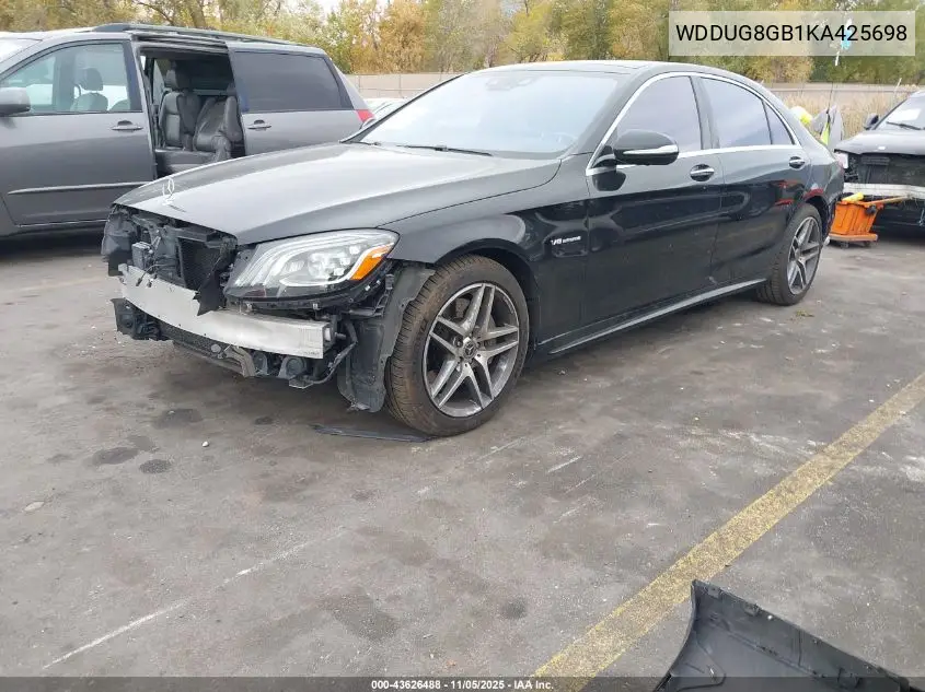 WDDUG8GB1KA425698 2019 Mercedes-Benz S 560 4Matic