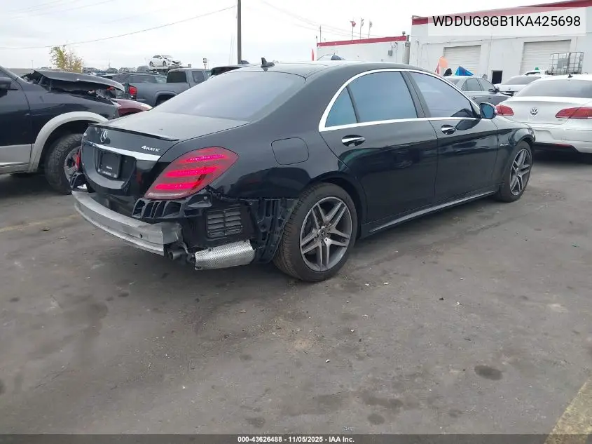 WDDUG8GB1KA425698 2019 Mercedes-Benz S 560 4Matic