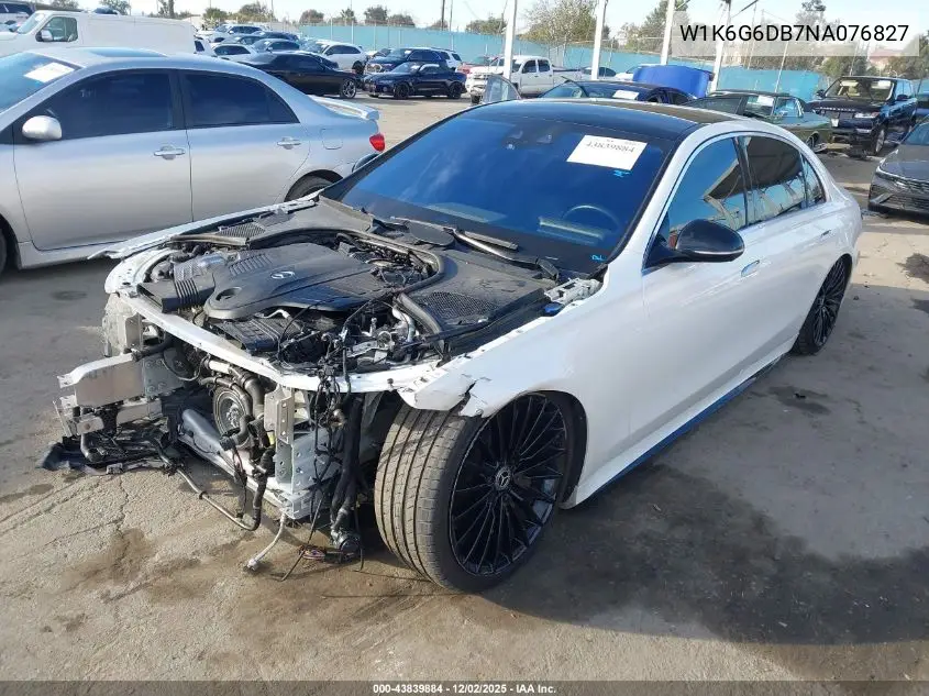 W1K6G6DB7NA076827 2022 Mercedes-Benz S 500 4Matic