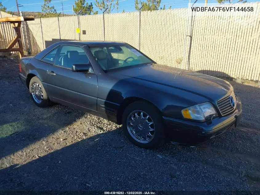 WDBFA67F6VF144658 1997 Mercedes-Benz Sl 500