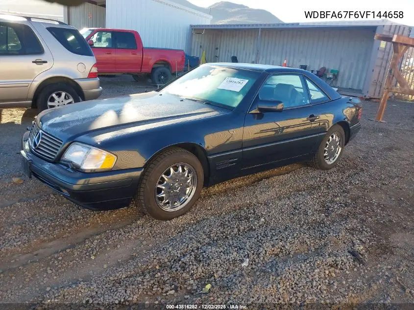 WDBFA67F6VF144658 1997 Mercedes-Benz Sl 500