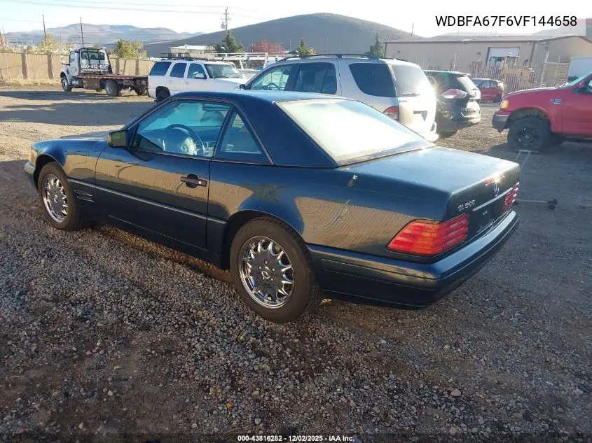 WDBFA67F6VF144658 1997 Mercedes-Benz Sl 500