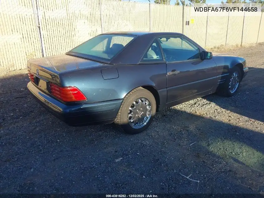 WDBFA67F6VF144658 1997 Mercedes-Benz Sl 500
