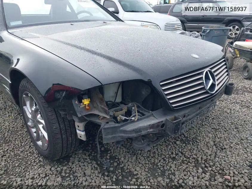 WDBFA67F1WF158937 1998 Mercedes-Benz Sl 500