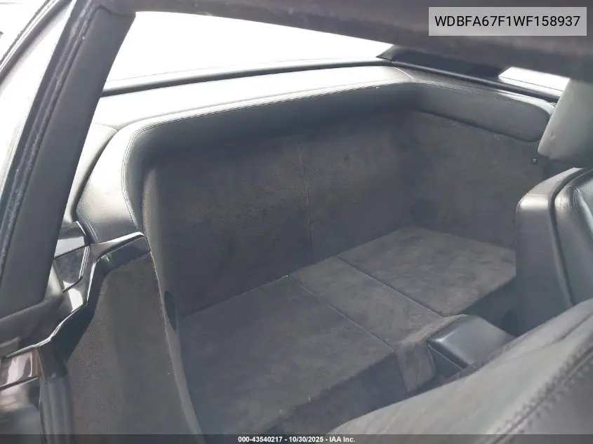 WDBFA67F1WF158937 1998 Mercedes-Benz Sl 500