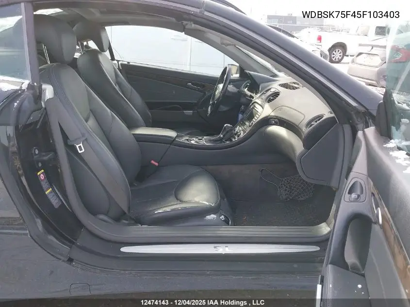 WDBSK75F45F103403 2005 Mercedes-Benz Sl 500