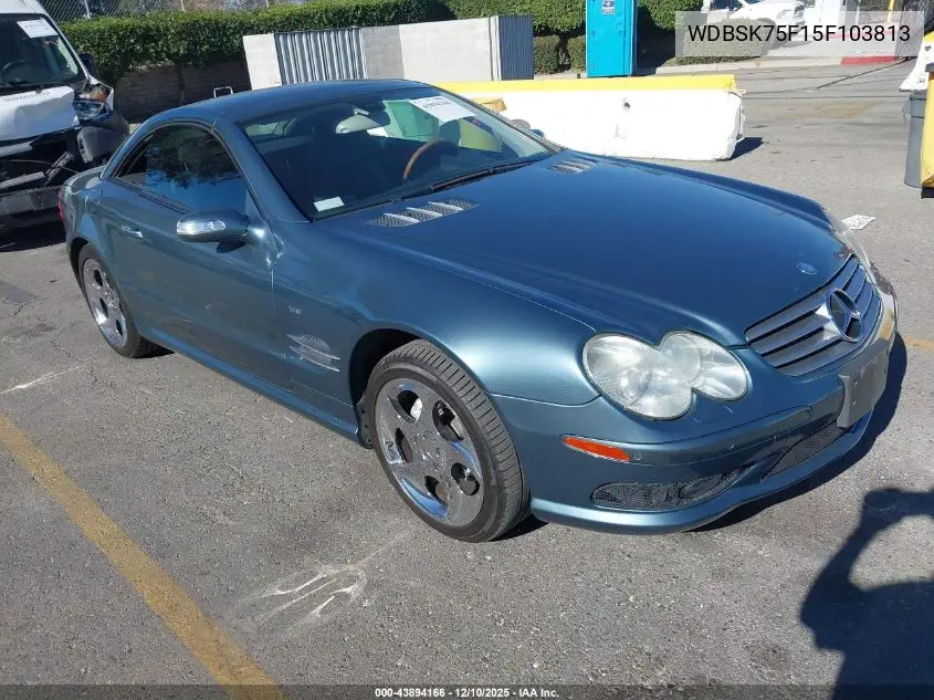 WDBSK75F15F103813 2005 Mercedes-Benz Sl 500