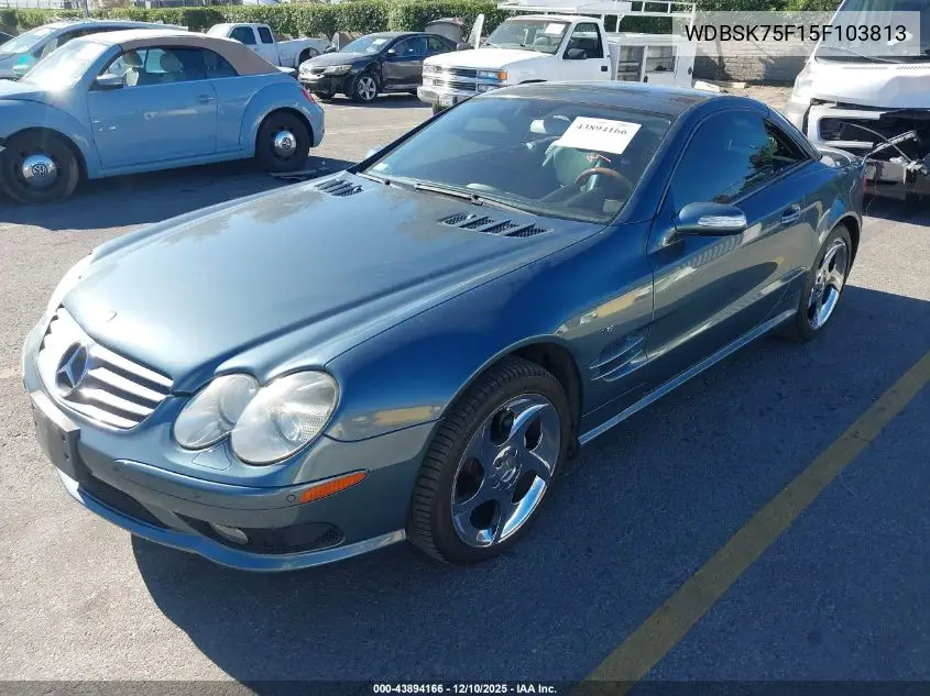 WDBSK75F15F103813 2005 Mercedes-Benz Sl 500