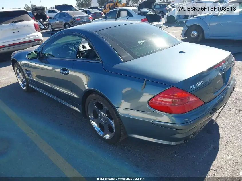 WDBSK75F15F103813 2005 Mercedes-Benz Sl 500