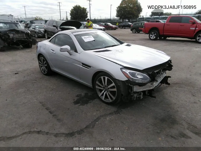 WDDPK3JA8JF150895 2018 Mercedes-Benz Slc 300