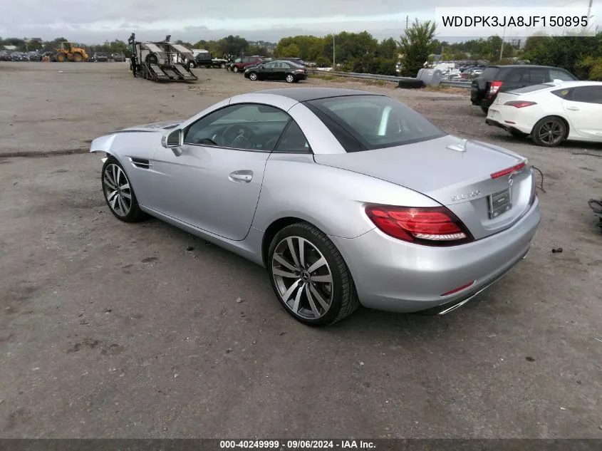 WDDPK3JA8JF150895 2018 Mercedes-Benz Slc 300