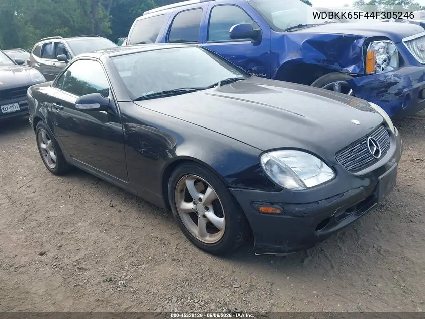 2004 Mercedes-Benz Slk 320 VIN: WDBKK65F44F305246 Lot: 45328126