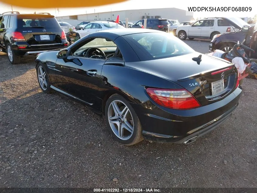 2013 Mercedes-Benz Slk 350 VIN: WDDPK5HA9DF068809 Lot: 41102292