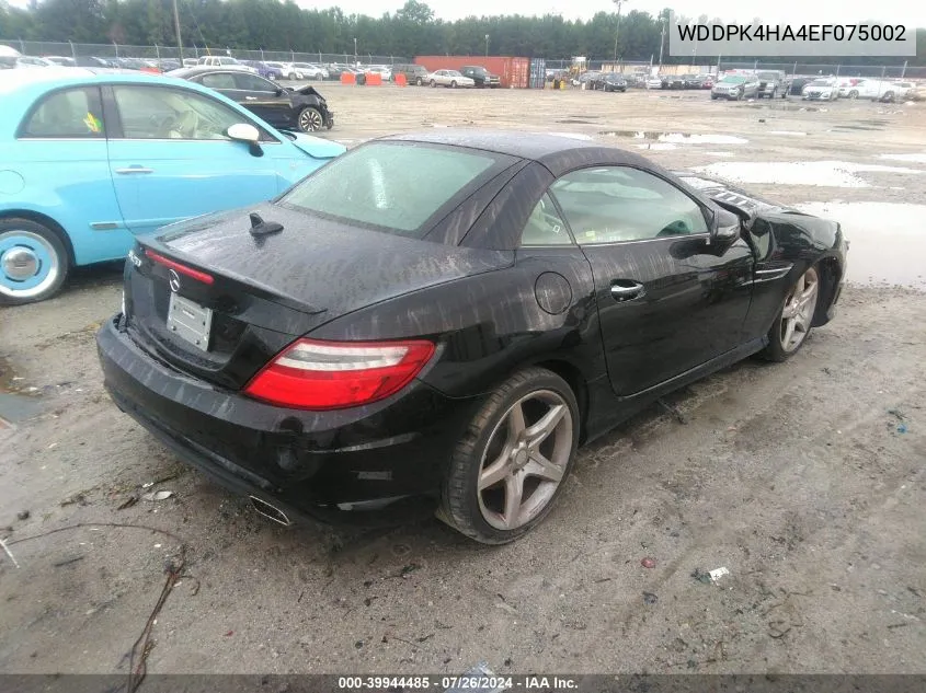 WDDPK4HA4EF075002 2014 Mercedes-Benz Slk 250