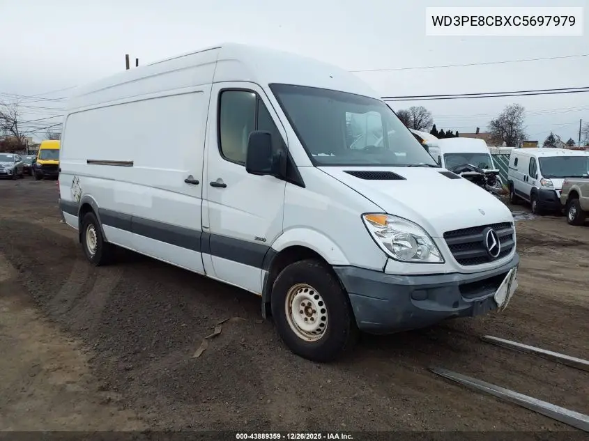 WD3PE8CBXC5697979 2012 Mercedes-Benz Sprinter 2500 High Roof