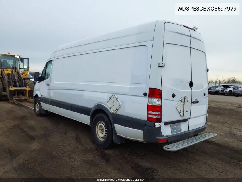 WD3PE8CBXC5697979 2012 Mercedes-Benz Sprinter 2500 High Roof