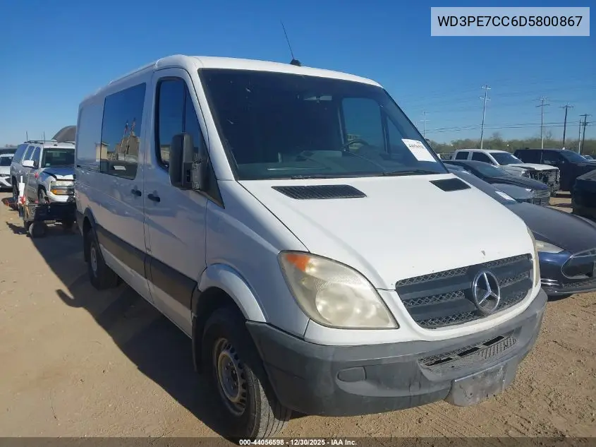 WD3PE7CC6D5800867 2013 Mercedes-Benz Sprinter 2500 Normal Roof