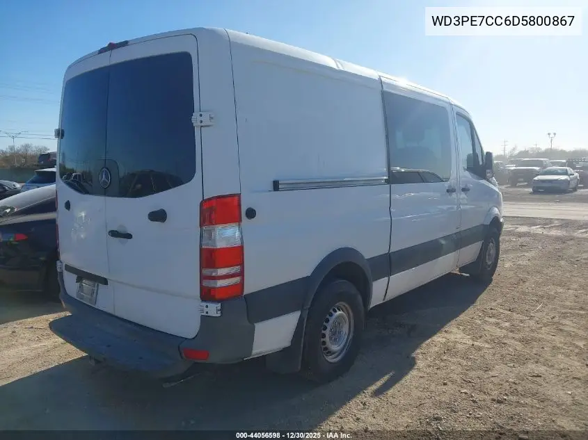 WD3PE7CC6D5800867 2013 Mercedes-Benz Sprinter 2500 Normal Roof