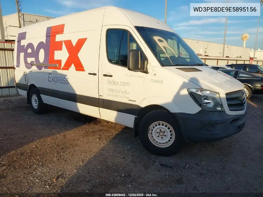 WD3PE8DE9E5895156 2014 Mercedes-Benz Sprinter 2500 High Roof