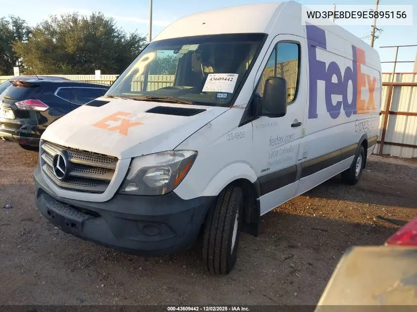 WD3PE8DE9E5895156 2014 Mercedes-Benz Sprinter 2500 High Roof