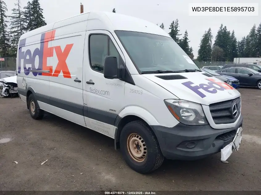 WD3PE8DE1E5895703 2014 Mercedes-Benz Sprinter 2500 High Roof