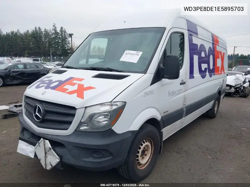 WD3PE8DE1E5895703 2014 Mercedes-Benz Sprinter 2500 High Roof