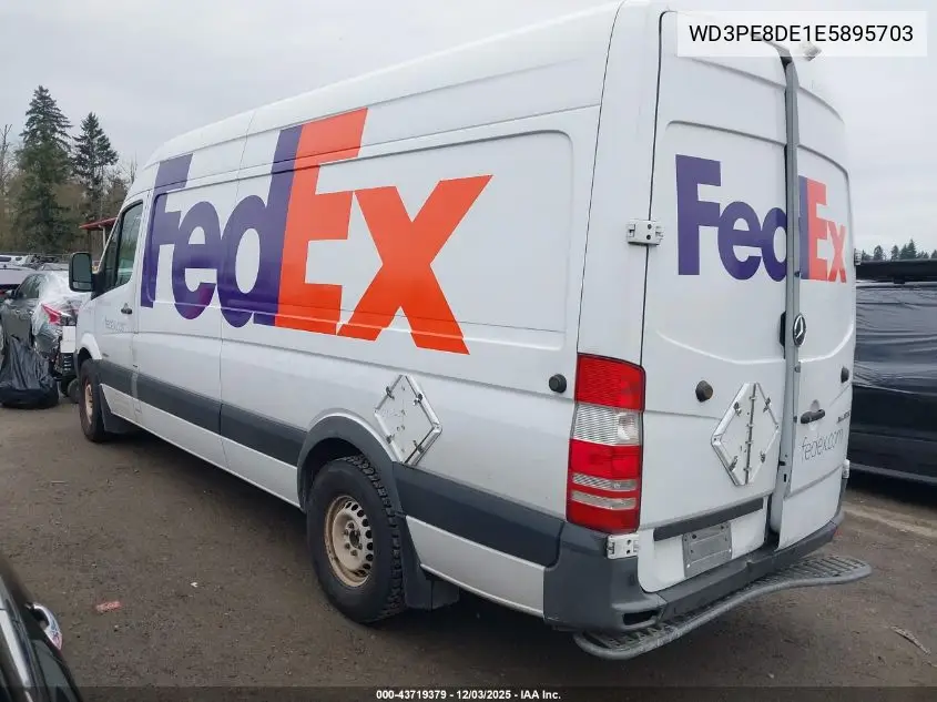 WD3PE8DE1E5895703 2014 Mercedes-Benz Sprinter 2500 High Roof