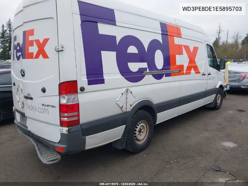 WD3PE8DE1E5895703 2014 Mercedes-Benz Sprinter 2500 High Roof