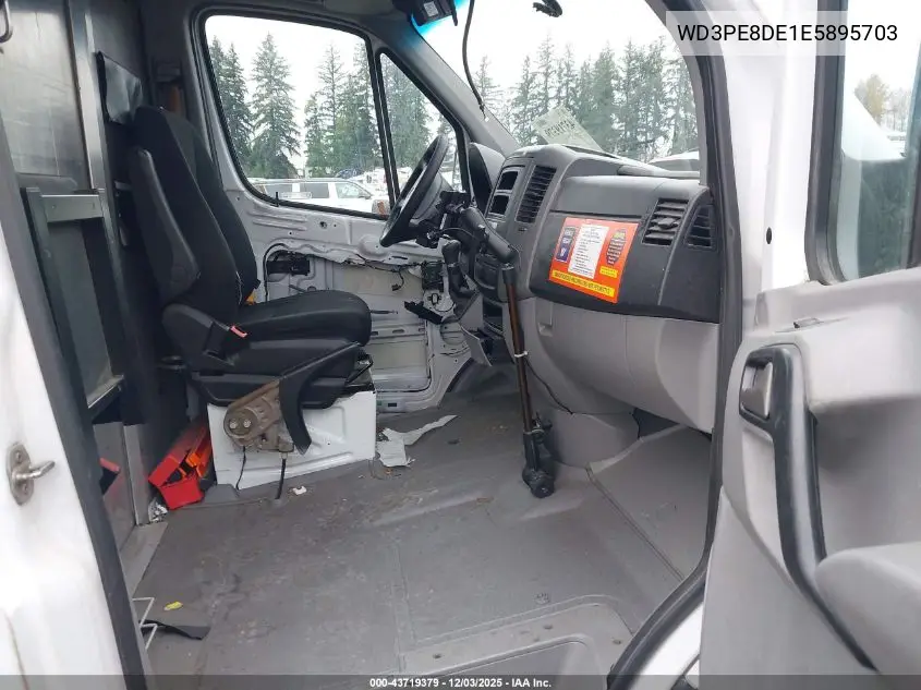 WD3PE8DE1E5895703 2014 Mercedes-Benz Sprinter 2500 High Roof
