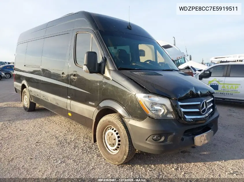 WDZPE8CC7E5919511 2014 Mercedes-Benz Sprinter 2500 High Roof