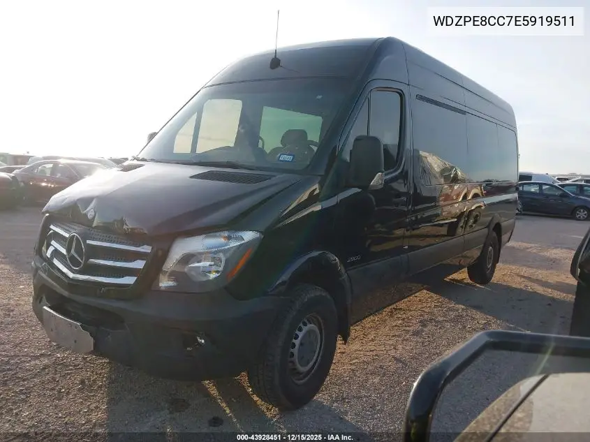 WDZPE8CC7E5919511 2014 Mercedes-Benz Sprinter 2500 High Roof