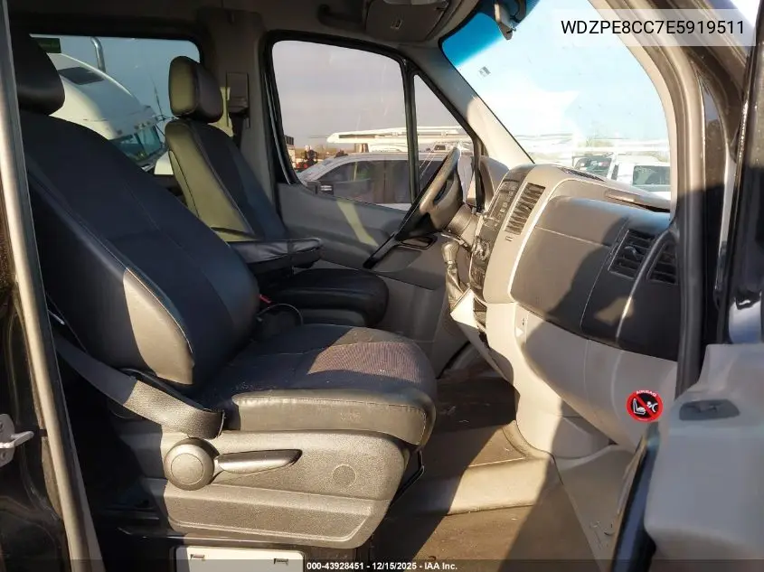 WDZPE8CC7E5919511 2014 Mercedes-Benz Sprinter 2500 High Roof