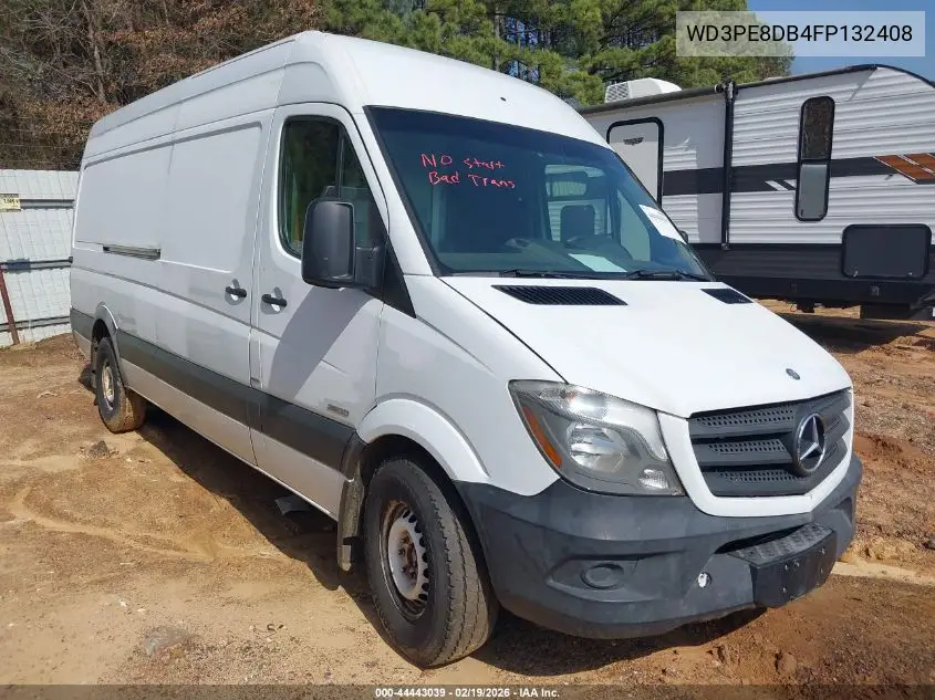 WD3PE8DB4FP132408 2015 Mercedes-Benz Sprinter 2500 High Roof