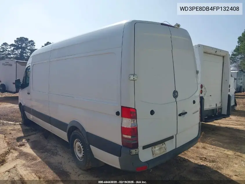 WD3PE8DB4FP132408 2015 Mercedes-Benz Sprinter 2500 High Roof