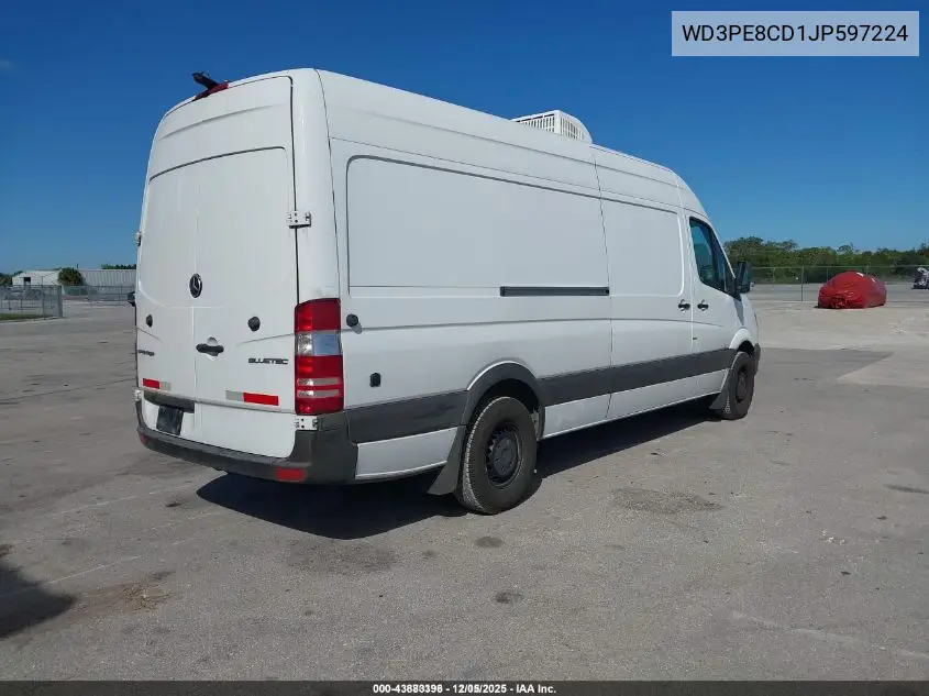 WD3PE8CD1JP597224 2018 Mercedes-Benz Sprinter 2500 High Roof V6